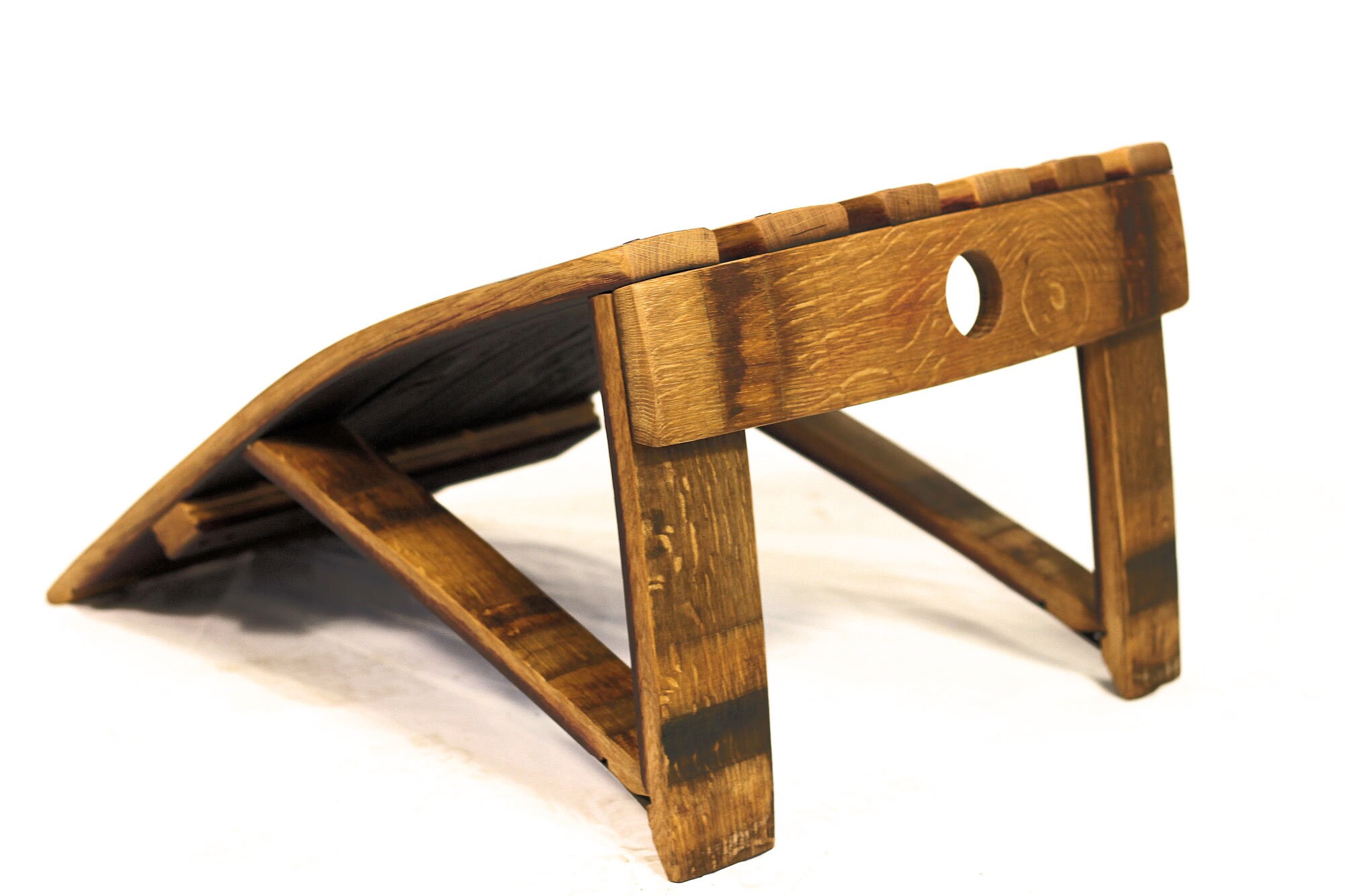 Wine Barrel Ottoman Footrest for Adirondack Chair Etsy