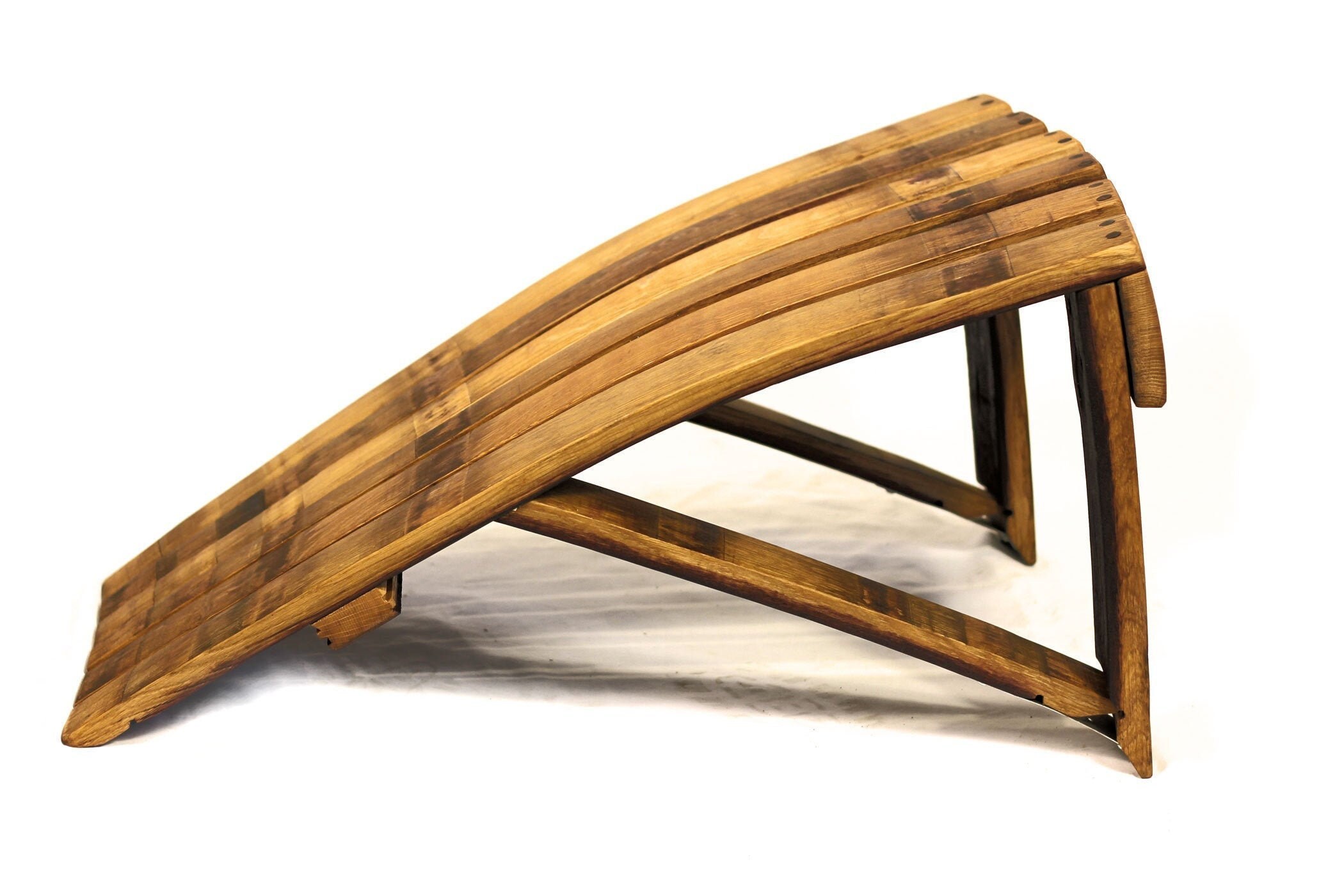 Wine Barrel Ottoman Footrest for Adirondack Chair Etsy