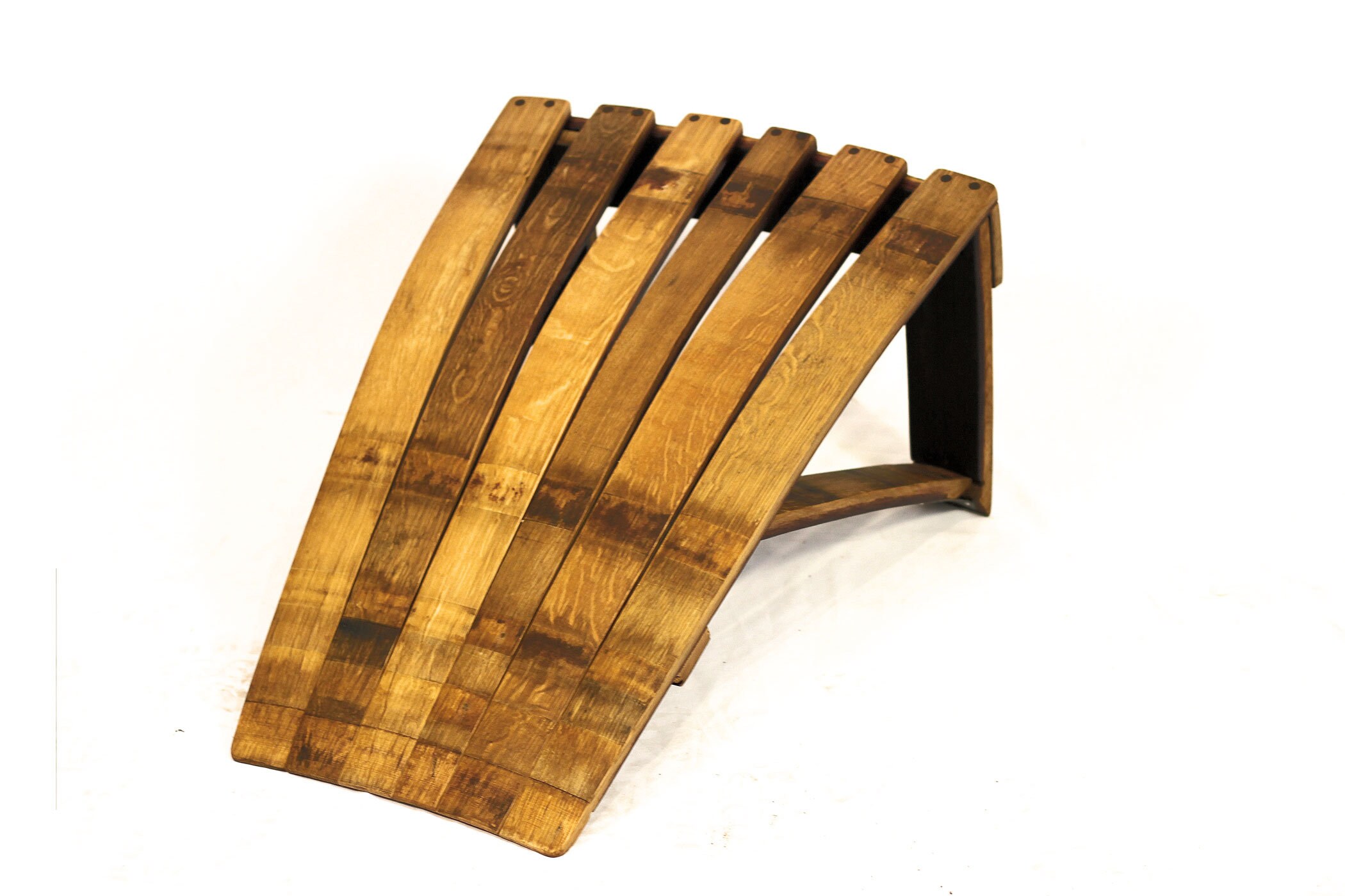 Wine Barrel Ottoman Footrest for Adirondack Chair Etsy