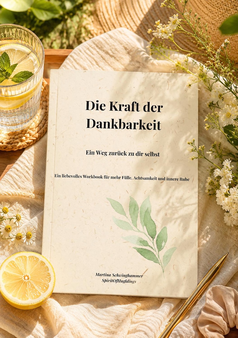 Sommarens tacksamhetsdagbok PDF | 21-dagars arbetsbok för egenvård | Mindfulness och långsamt liv | Digital nedladdning bild 1