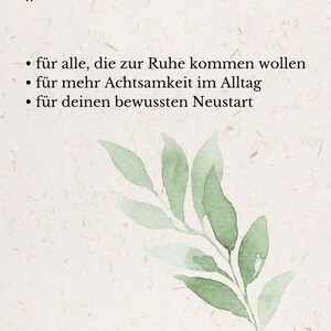 Sommarens tacksamhetsdagbok PDF | 21-dagars arbetsbok för egenvård | Mindfulness och långsamt liv | Digital nedladdning bild 8