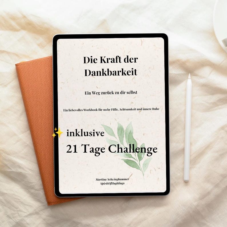 Sommarens tacksamhetsdagbok PDF | 21-dagars arbetsbok för egenvård | Mindfulness och långsamt liv | Digital nedladdning bild 3