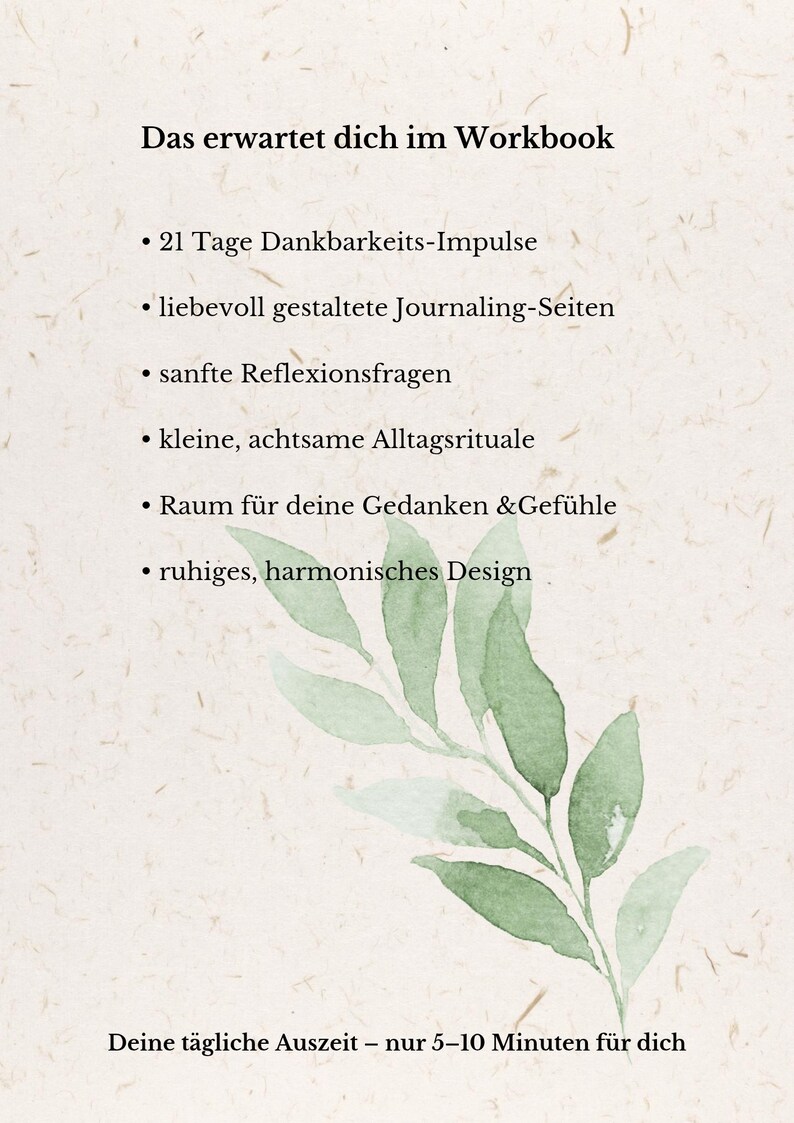 Sommarens tacksamhetsdagbok PDF | 21-dagars arbetsbok för egenvård | Mindfulness och långsamt liv | Digital nedladdning bild 4