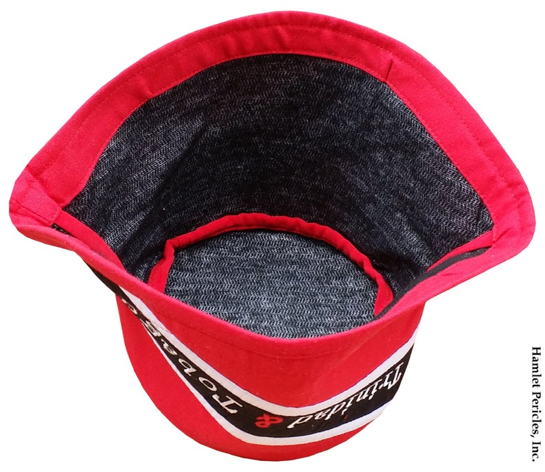 Trinidad and Tobago Flag Bucket Hat Embroidered Hat Etsy