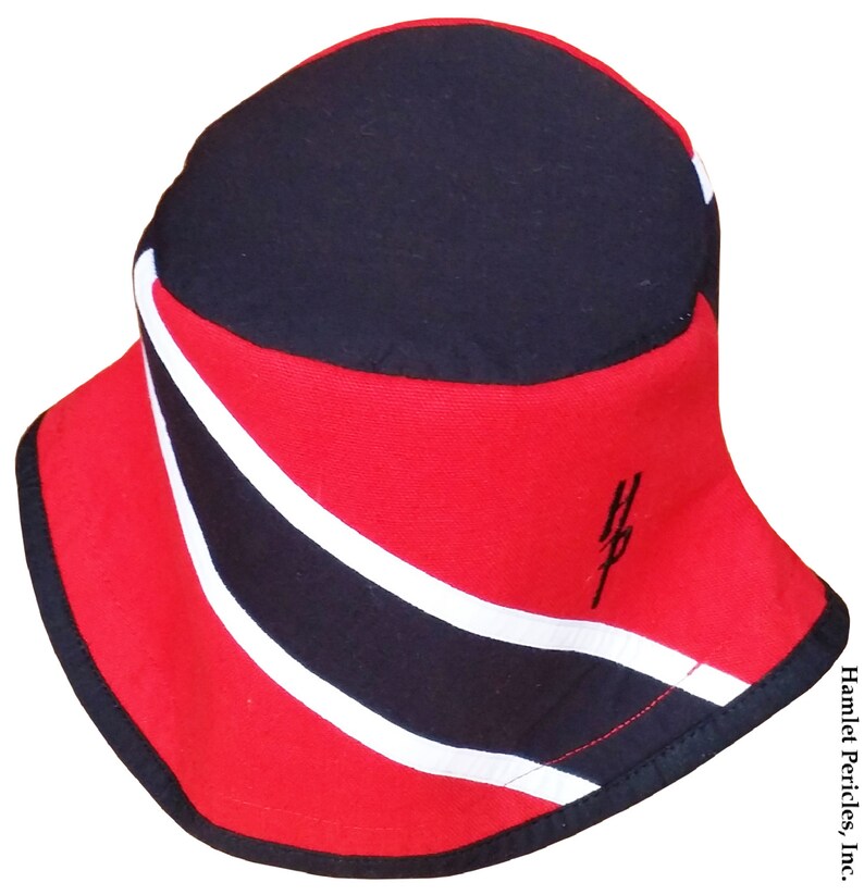 Trinidad and Tobago Flag Bucket Hat Blacktop Hat Country Etsy