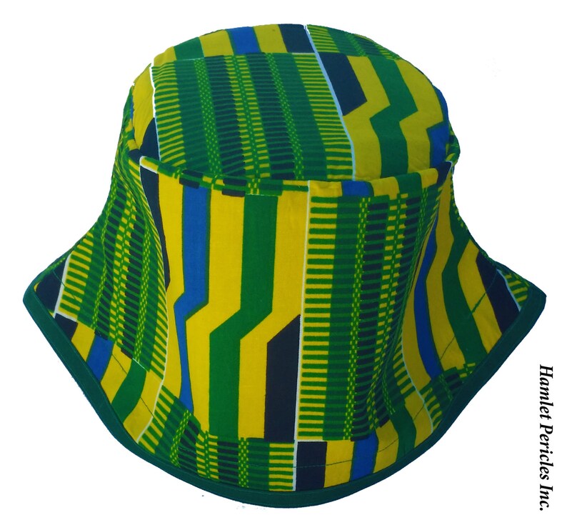 African Kente Unisex Bucket Hat Kente Hat African Print Etsy