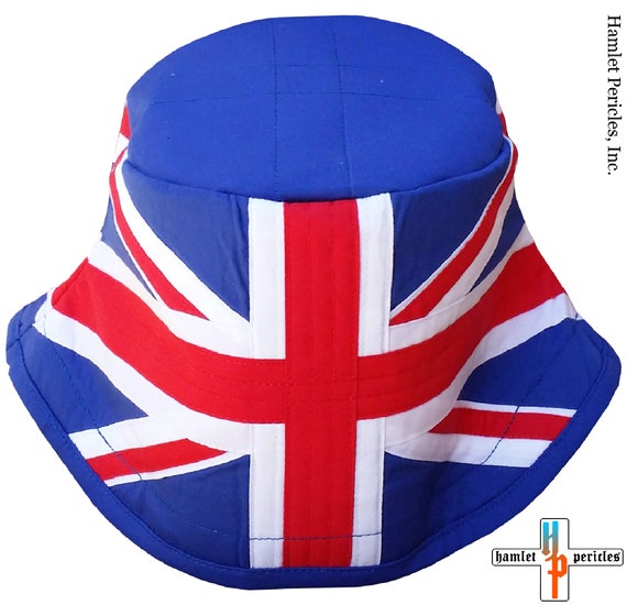 United Kingdom Flag Bucket Hat UK Hat Union Jack Hat | Etsy