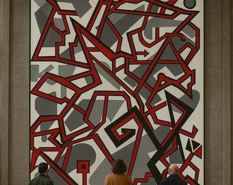 Serendipity, Pop Art and Geometric Print, Signed Limited Edition Giclée