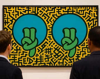 Tongue Tied, Pop Art Print, Signed Limited Edition Giclée