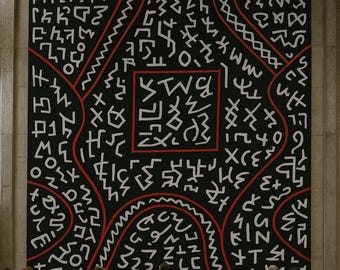 Codex, Pop Art and Geometric Symbols Print, Signed Limited Edition Giclée