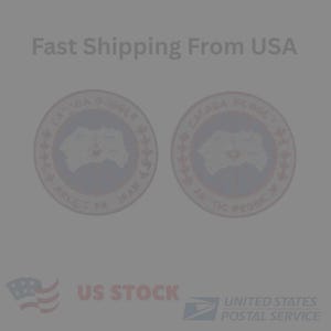 2 Pcs Canad@-Inspired G00se Patch Set – Red & Blue Embroidered Iron-On Badges, 2.5 Inch Sew-On