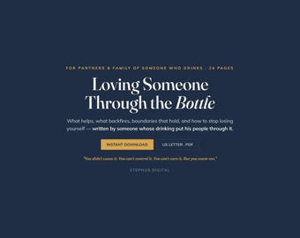 Family & Partners Guide | Alcohol Recovery | Support Your Loved One | Digital