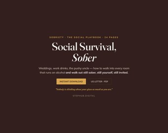 Accountability Map | Alcohol Recovery | Build Your Sober Support Network | Digital