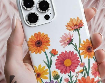 Wildblumen Handyhülle | Frühlings-Blumengarten