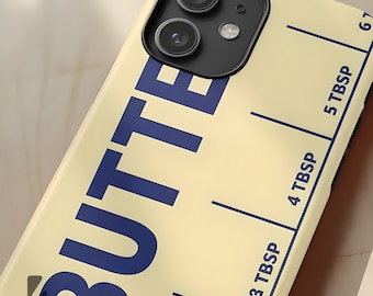Butter Maßband Handyhülle | Lustige Küche