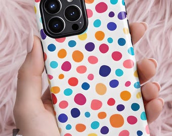 Polka Dots Handyhülle | Lustiges Muster