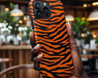 Tiger Stripe Handyhülle | Spaß und stilvoll