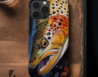 Bachforelle Handyhülle | Fischen Art