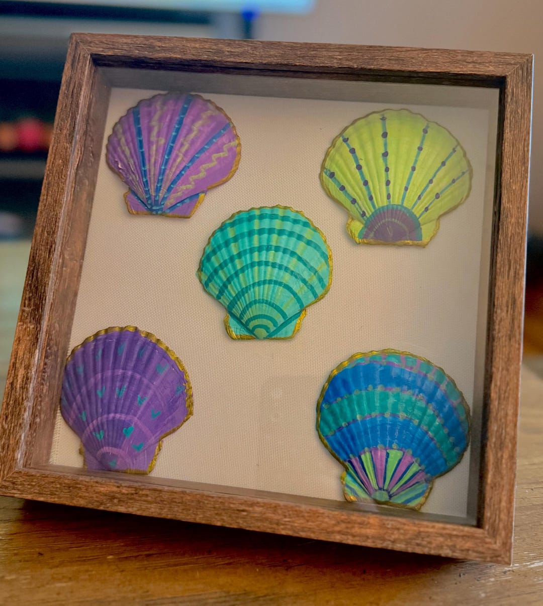 Custom Shell Shadow Box - Etsy