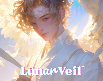 Celestial Dawn Angel Companion: Rose-Glowing Light, Hope