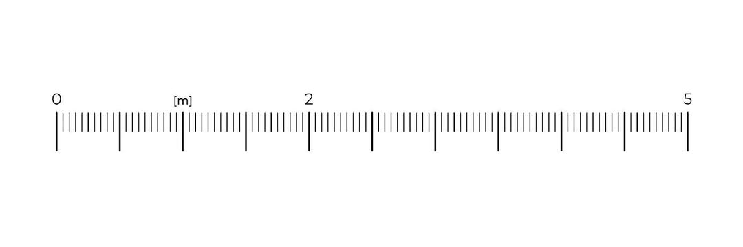 Pdf Scaled Ruler Graphic Scale / Ruler for Architectural Plan Layouts – Format: Adobe ...