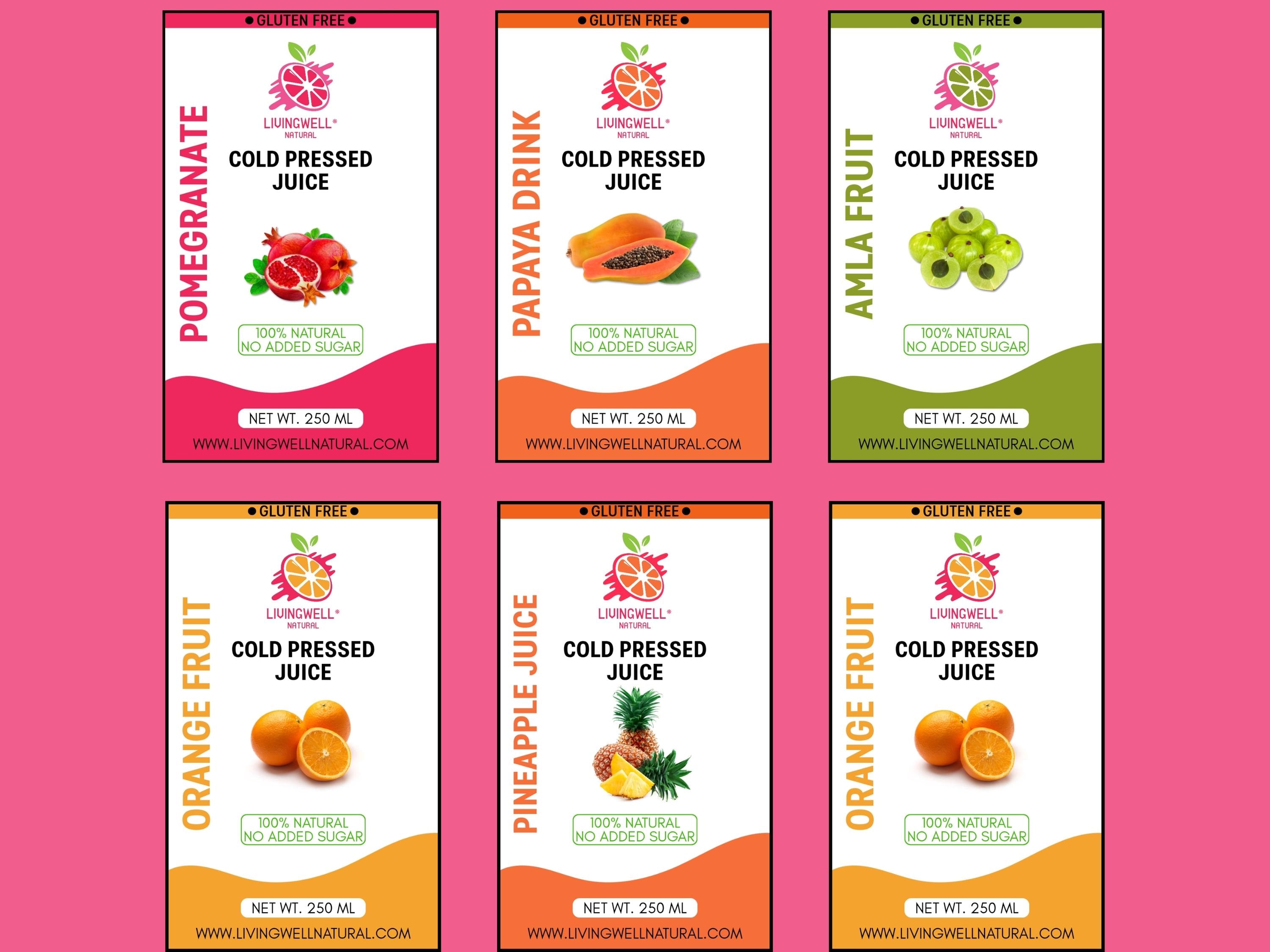 Smoothie Label Examples Editable Juice Bottle Label Template: Smoothie Labels, 8oz/12oz/16oz ...