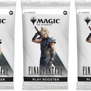 mtg final fantasy play packs Magic: The Gathering Final Fantasy Play Booster Pack main image 0