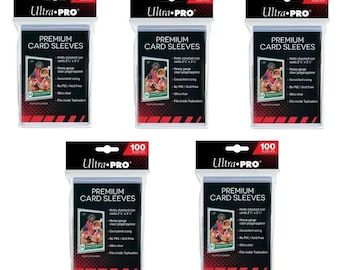 ultra pro clear card sleeves for standard trading cards Ultra Pro: 3x4 Clear Regular Toploader & Soft Sleeves Bundle (25) – TBC  Games