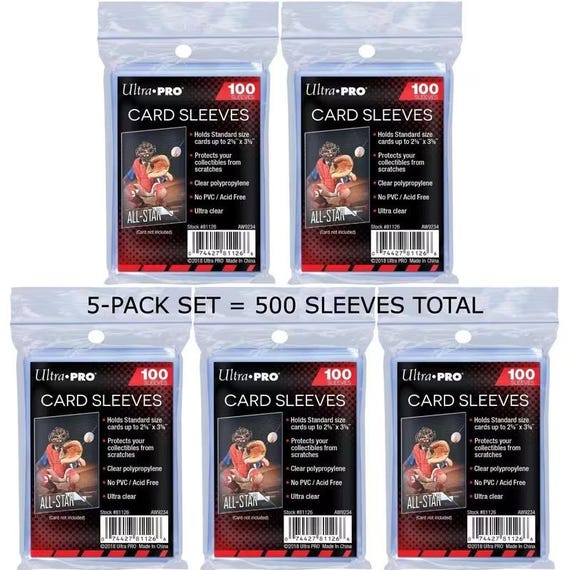 card sleeves 2.5 x 3.5 Premier Choice: Penny Sleeves