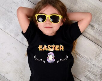 Bunny Rabbit Shirt, Comfort Colors®, Matching Easter Shirts, Retro Floral Farmhouse Rabbit Tee, Cottagecore, Rabbit Lover Gift for Her