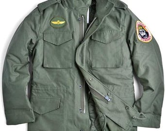 M-65 Field Jacket: Vintage 70s Style Cotton Military Coat