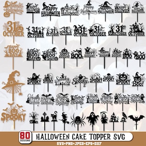 Halloween cake topper svg,Halloween svg,Halloween Birthday Cake Topper,Halloween Boo day cake topper,Halloween Decor svg,Digital download