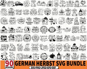 German Autumn SVG,German Herbst svg,Autumn Sayings,Kürbisspice Svg,Autumn greetings Svg,Fall svg,Hello Autumn Svg,leaf svg,Cricut&Silhouette