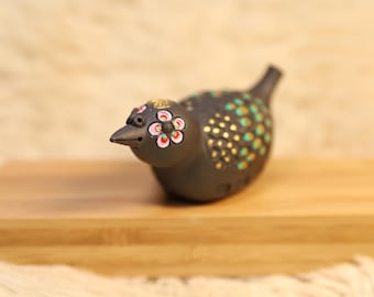 Premium Clay Sculpture with Whistle Function