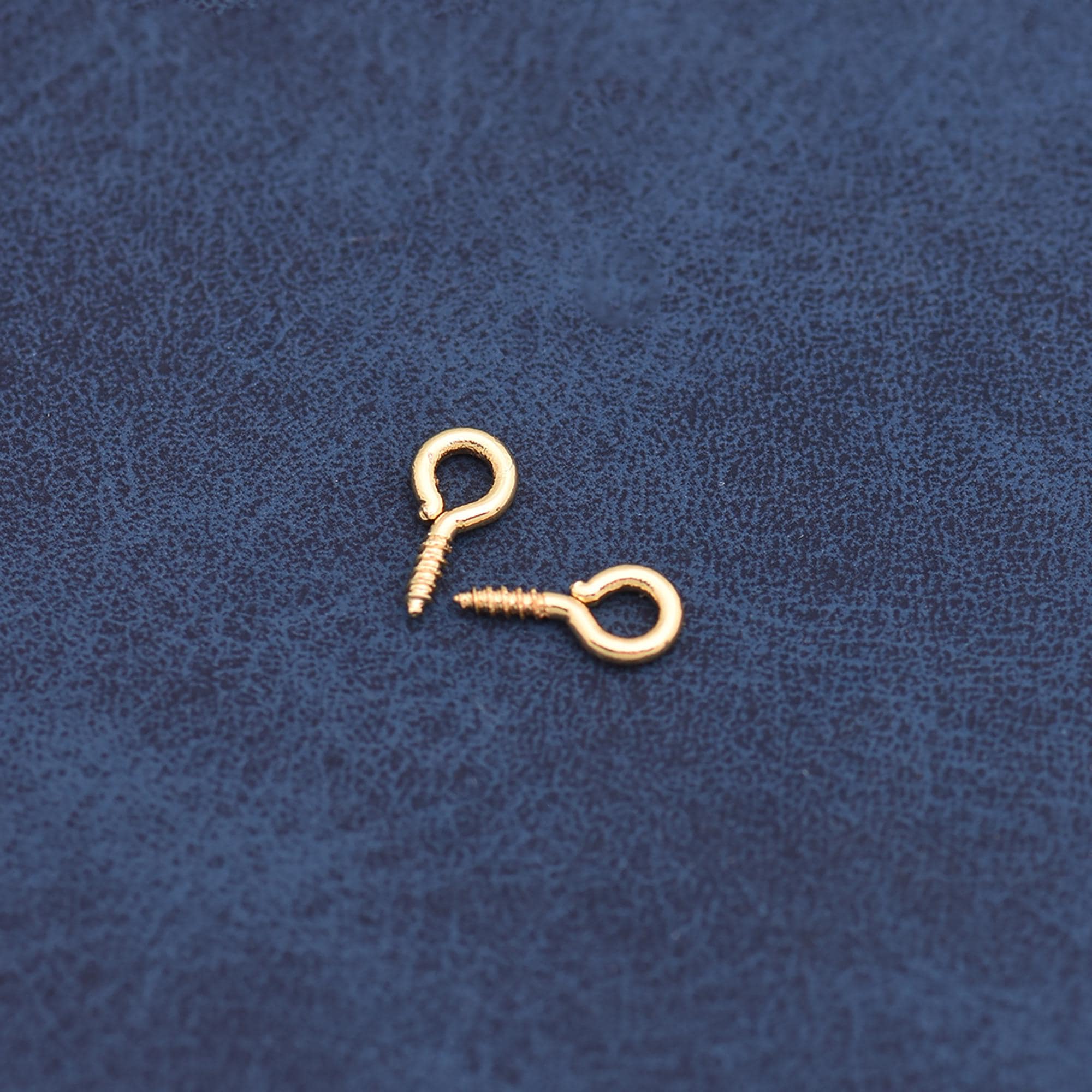 Tiny Hanging Eye Hooks in Silver or 18K Gold Filled Finish for Jewelry…