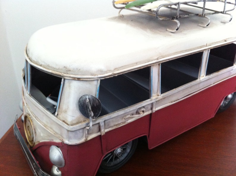 VW Camper Van Tin Metal Toy Car Kombi Split Screen Bus Etsy