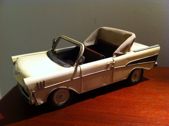 Retrò classico di Latta Modello Auto giocattolo in miniatura da collezione Home Room Decor