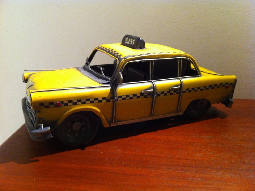 1950s Yellow Cab - New York Checker Vintage Taxi American