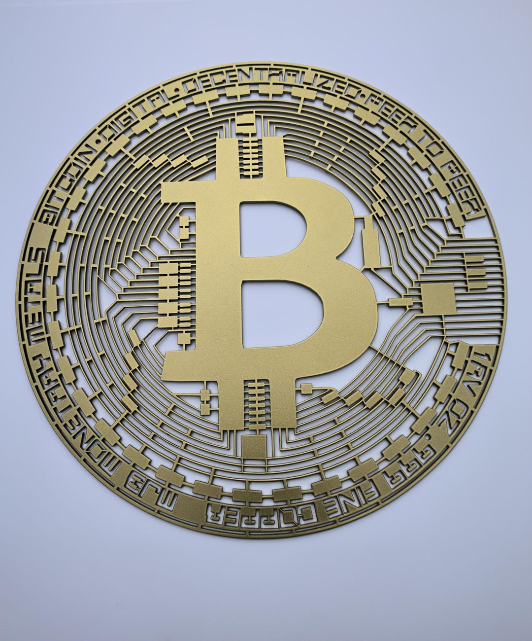 Bitcoin for Cutting DXF - Etsy