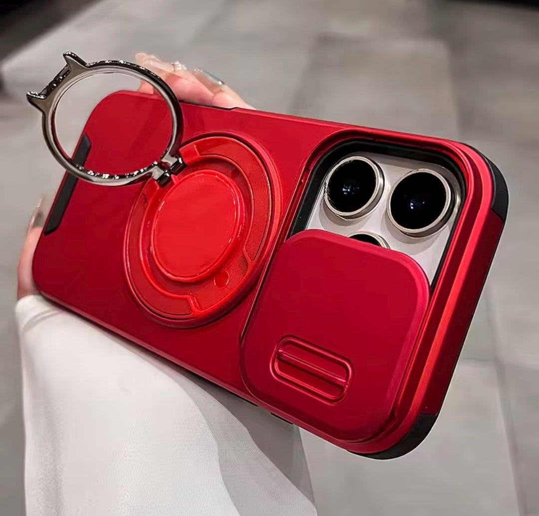 Luxury Armor Slide Camera Case for iPhone 17 16 15 14 13 12 11 Pro Max ...