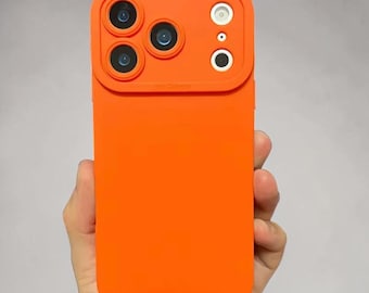 Funda cuadrada de lujo de silicona líquida para iPhone 17 16 15 14 13 Pro Max, funda protectora suave y sedosa, funda elegante y delgada a prueba de golpes para teléfono.