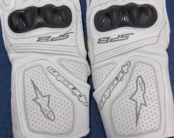 Alpinestars style motorcycle Racing Gloves with knuckle protection