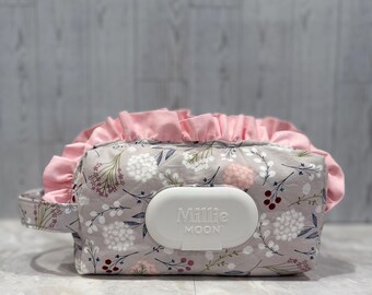 Pañal de dos bolsillos y bolsa para toallitas húmedas