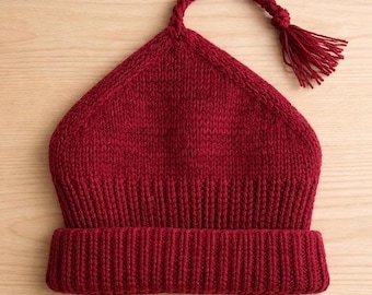 Civil Resistance Hat, ICE OUT Norwegian Hand Knit Tassel Beanie, protest hat (Knitting Pattern)