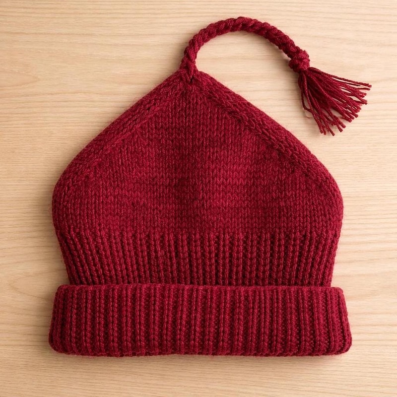 Hand Knit Ice Hat - Etsy UK