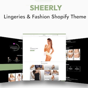 Sheerly Lingerie Shopify Theme | Responsive, Fast, Easy Setup