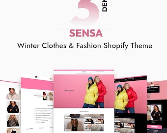Winter Wear Shopify Theme | Responsive Design | Fast Loading | Easy Setup | Free Installation | Lifetime Free Support | Exclusive