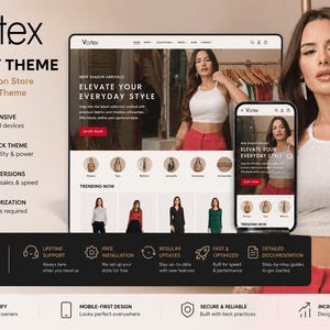 Thème Shopify Vortex | Mode Streetwear OS 2.0 Block Theme