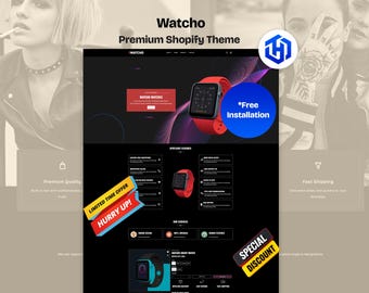 One Product Shopify Theme | RTL | Dark Template | High Conversion | Free Installation | Lifetime Support | Easy Setup | Exclusive