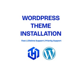 WordPress Theme Installation | Lieferung in 24 Stunden